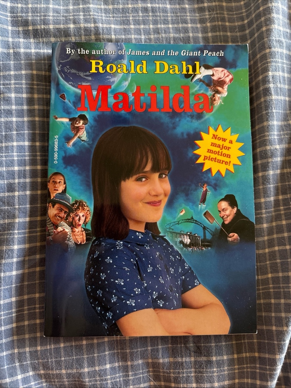 Roald Dahl Matilda Kids Book - Blue Cover